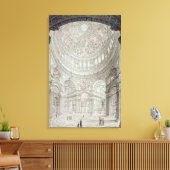 Toile Intérieur de la cathédrale Saint-Paul, 1817 (Insitu(Salon))