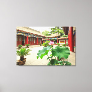 Toile Intérieur de la pagode de Chine