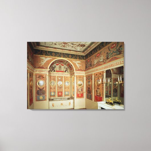 Toile Intérieur de la salle de bain Napoléon, construite (Recto)