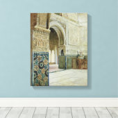 Toile Intérieur de l'Alhambra, Grenade (w/c) (Insitu (Plancher de Bois))