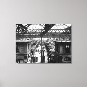 Toile Intérieur de station croisée de Charing, Londres