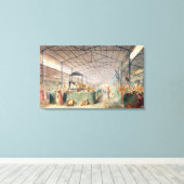 Toile Intérieur des Halles, 1835 (Insitu (Plancher de Bois))