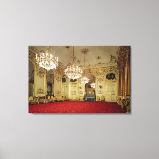 Toile Intérieur du Grand Salon (Recto)