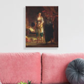 Toile Intérieur d'un Harem à Oran, vers 1847 (Insitu(Salon))