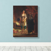 Toile Intérieur d'un Harem à Oran, vers 1847 (Insitu (Plancher de Bois))
