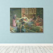 Toile Intérieur d'un Harem, vers 1865 (Insitu (Plancher de Bois))