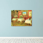 Toile Intérieur d'un restaurant de Vincent van Gogh (Insitu (Plancher de Bois))
