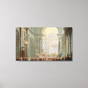 Toile Intérieur d'un St Peter, Rome