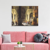 Toile Intérieur d'un temple, 1652 (Insitu(Salon))