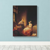 Toile Intérieur d'une maison à Macon (Insitu (Plancher de Bois))