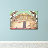 Toile Intérieur d'une pharmacie (Insitu (Plancher de Bois))