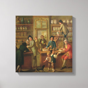 Toile Intérieur d'une pharmacie