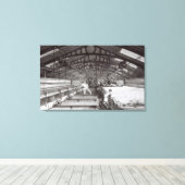 Toile Intérieur d'une usine de coton (Insitu (Plancher de Bois))