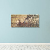Toile Intérieur d'une usine de munitions, 1916-17 (Insitu (Plancher de Bois))