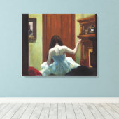 Toile Intérieur new-yorkais | Edward Hopper | (Insitu (Plancher de Bois))