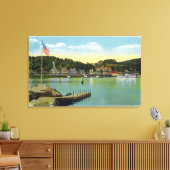 Toile Interlaken Park Vue sur les Weirs (Insitu(Salon))