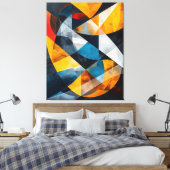 Toile Interlocking Horizons of Light (Insitu(Chambre))