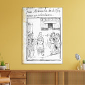 Toile Interprétation de Marina pour les Espagnols (Insitu(Salon))