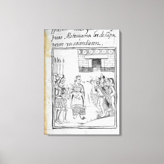 Toile Interprétation de Marina pour les Espagnols (Recto)