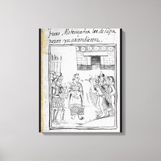 Toile Interprétation de Marina pour les Espagnols (Recto)