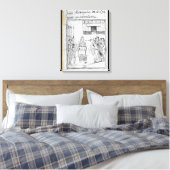 Toile Interprétation de Marina pour les Espagnols (Insitu(Chambre))