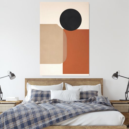 Toile Intersection silencieuse (Insitu(Chambre))