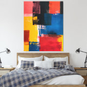 Toile Intersections chromatiques (Insitu(Chambre))