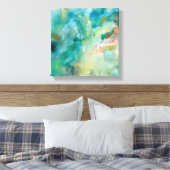 Toile Interstellaire | Ciel bleu Turquoise (Insitu(Chambre))