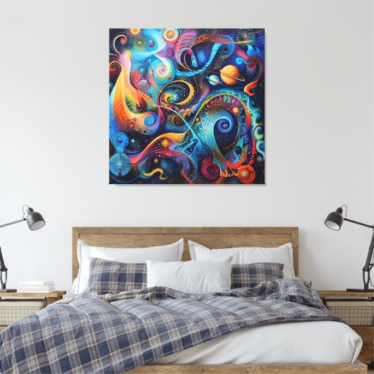 Toile Interstellaire Rhapsody (Insitu(Chambre))