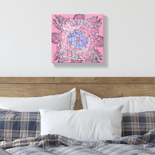 Toile Intertwined Abstract Echoes Canvas Art (Insitu(Chambre))