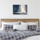 Toile Intervalle Bleu — Aurema (Paysage) (Insitu(Chambre))