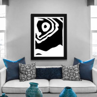 Into Deep : Abstrait noir & blanc