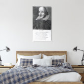 Toile Introduction, "M. William Shakespeares (Insitu(Chambre))