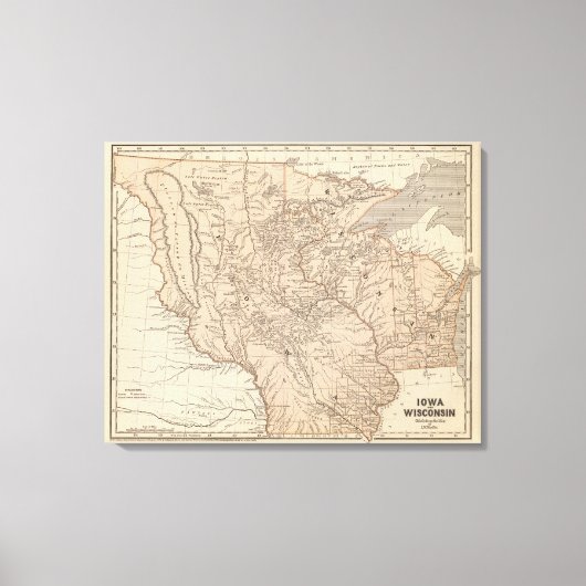 Toile Iowa, Wisconsin (Recto)