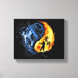 Toile Ip Man Wing Chun ( Yin Yang)