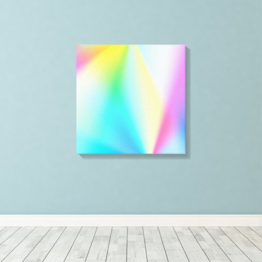 Toile Iridescente, à l'arc-en-ciel, rêveuse - pour les r (Insitu (Plancher de Bois))