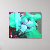 Toile Iris Bleu Clair (Recto)