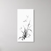 Toile Iris chinois - bw (Recto)