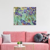 Toile Iris de Van Gogh Peinture Impressionniste (Insitu(Salon))