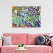 Toile Iris de Van Gogh Peinture Impressionniste (Insitu(Salon))