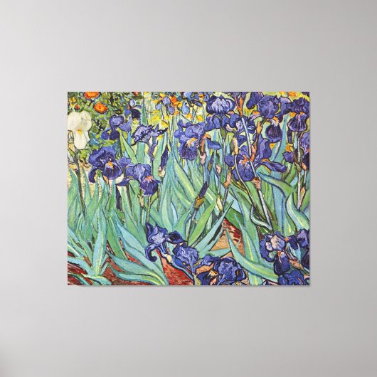 Toile Iris de Van Gogh Peinture Impressionniste (Recto)