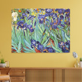 Toile Iris de Van Gogh Peinture Impressionniste (Insitu(Salon))