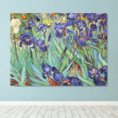 Toile Iris de Van Gogh Peinture Impressionniste (Insitu (Plancher de Bois))