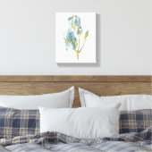 Toile iris doux (Iris pallida) de Redouté (Insitu(Chambre))