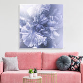 Toile Iris intérieur beauté anniversaire teinte argent (Insitu(Salon))