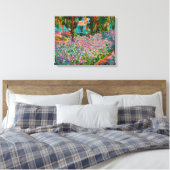 Toile Iris Jardin Monet Giverny fleurs (Insitu(Chambre))
