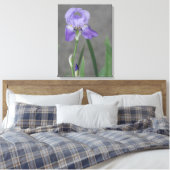 Toile Iris Lilac Violet Porté (Insitu(Chambre))