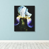 Toile Iris pourpre (Insitu (Plancher de Bois))