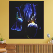 Toile Iris pourpre (Insitu(Salon))
