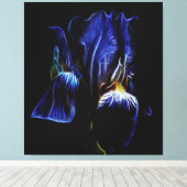 Toile Iris pourpre (Insitu (Plancher de Bois))